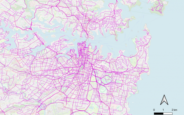 Cycling Six Cities Region Network Zoomed2